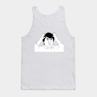 Jackie Chan Face Meme Tank Top